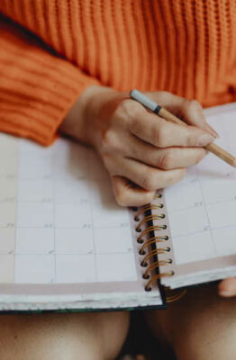 Cómo crear tu calendario menstrual